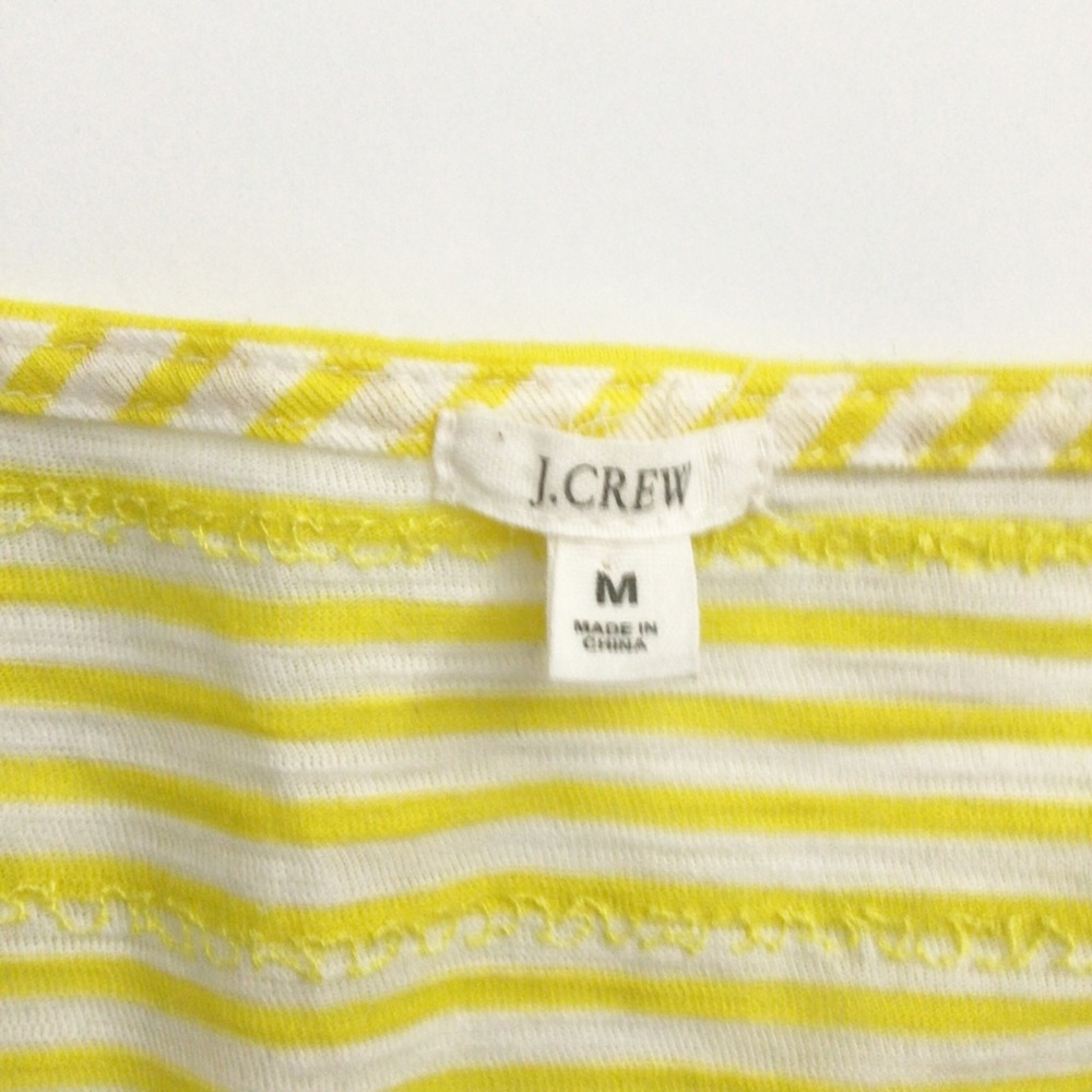 J Crew Striped Sequin Accent Tank Top Size Medium - Picture 3 of 8